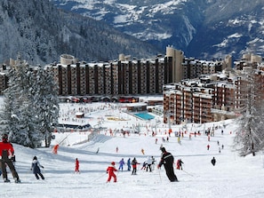 Snow and ski sports - Functional studio in the station center, pets allowed (Plagne Bellecôte)
