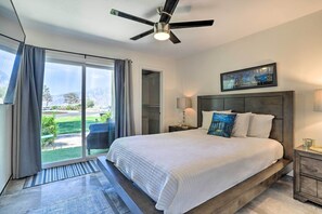 1 غرفة نوم ومكتب ومكواة/لوح كي وواي فاي