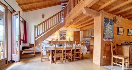 Appartement Luxe 8 pers. avec Sauna, Cheminée, Balcon et au Pied des Pistes