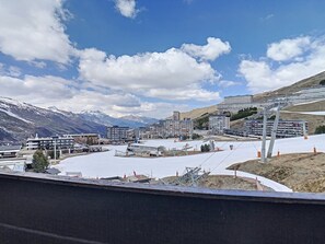 Blick von der Unterkunft
