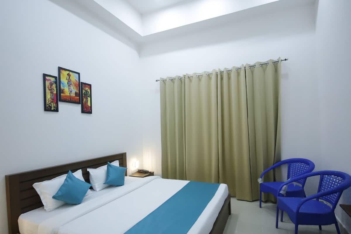 Phòng đôi Deluxe | Bộ trải giường bằng vải cotton Ai Cập, bộ đồ giường cao cấp