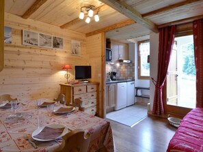Dining - Cozy studio at the slopes - Pets allowed (Belle Plagne)
