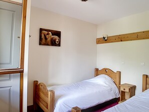 2 chambres, accès au Wi-Fi (inclus)