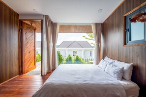 Deluxe tweepersoonskamer | Italiaanse Frette-lakens, luxe beddengoed, een gratis minibar