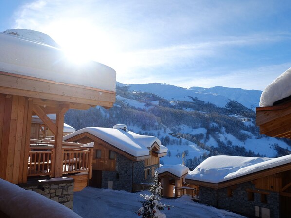 Exterior - Cozy chalet with jacuzzi and sauna near slopes (Saint-Martin-de-Belleville)