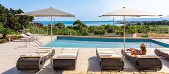 Luxury sea front villa with pool, Plemmirio, Syracuse