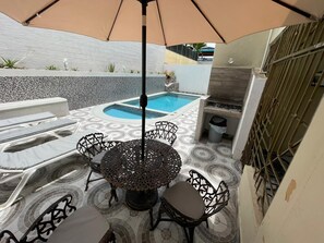 Outdoor dining - house with pool ideal for you (Santo Domingo Este)
