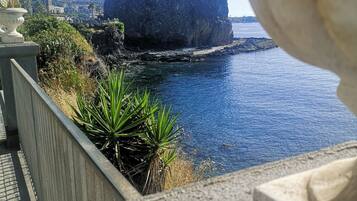 Blick von der Unterkunft