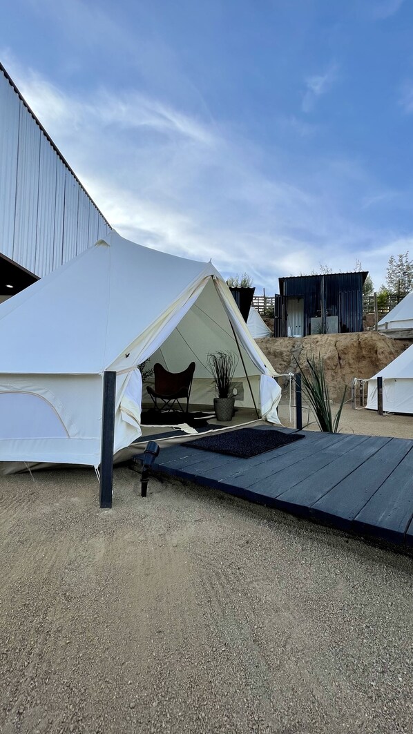 Overnattingsstedets uteområder