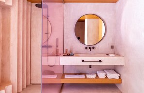Shower, designer toiletries, hair dryer, bathrobes - Birdcage 33 Hotel - Adult Only  (Bodrum)
