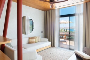 Terrace Suite Sea View | Minibar, iron/ironing board, free WiFi, bed sheets
