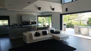 Blick von der Unterkunft