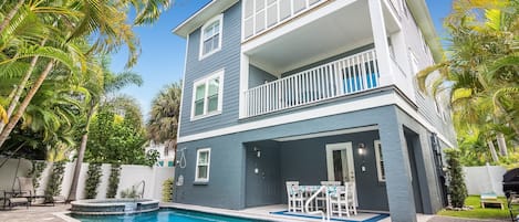 Una piscina climatizada