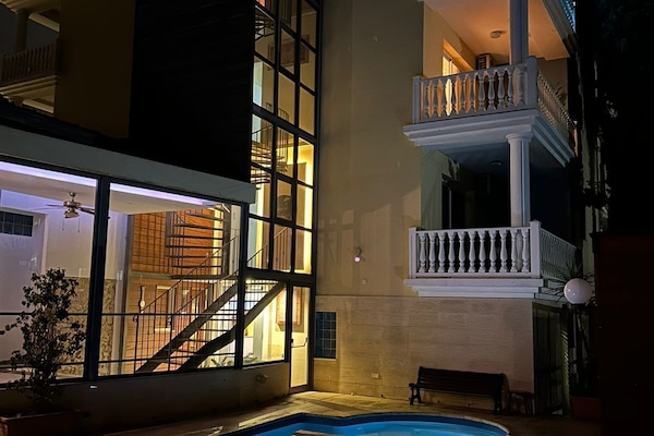 Seasonal outdoor pool