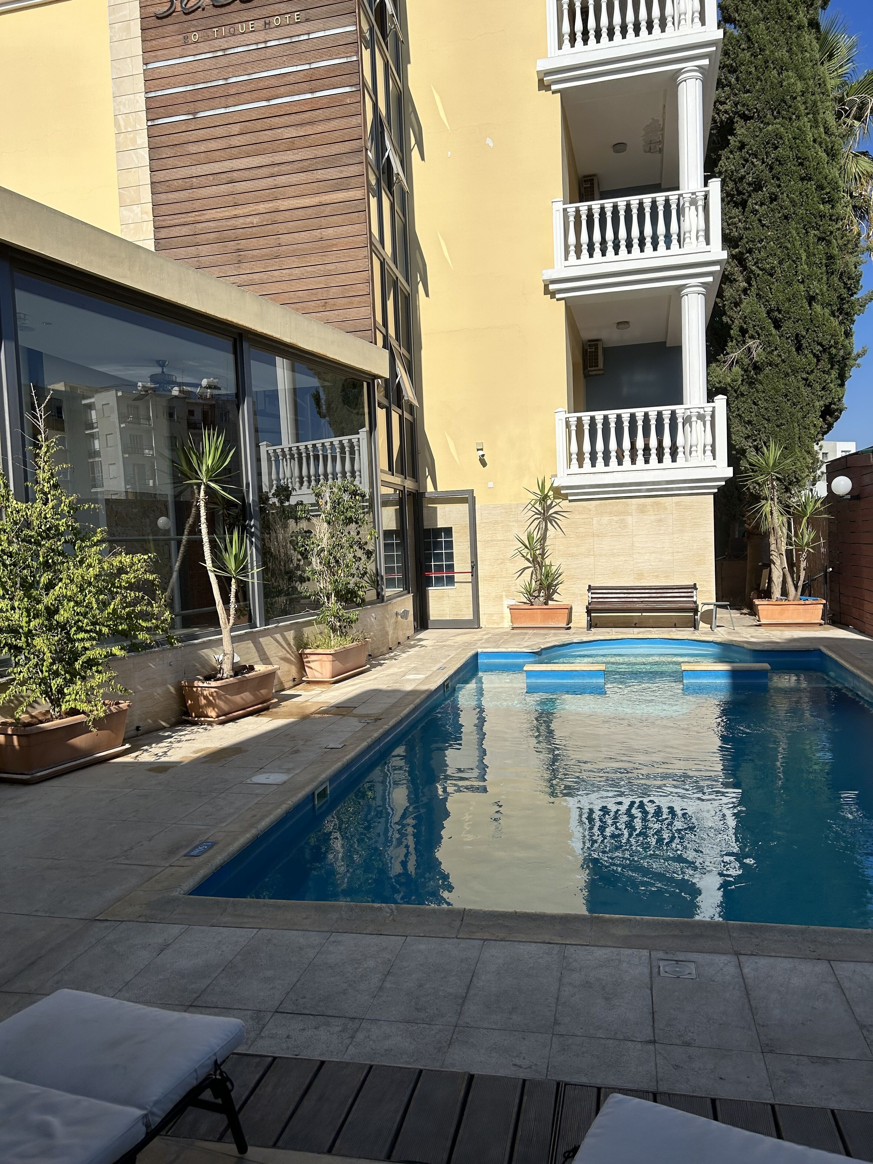 غرفة اقتصادية مزدوجة | إطلالة على الفناء