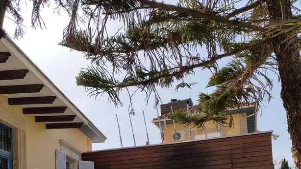 A building with a sign reading "St. Elena Boutique Hotel". - Elena Boutique Residence (Larnaca)