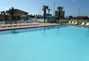 Una piscina climatizada
