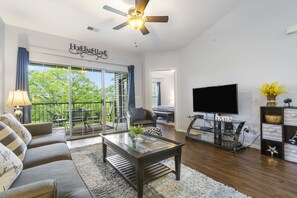 Condo, Multiple Beds, Balcony, Garden View (Holiday Ridge Retreat 11) | Living room | 42-inch flat-screen TV with digital channels
