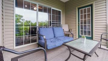 Condo, Multiple Beds, Balcony, Golf View (Holiday Ridge Retreat 10) | Terrace/patio