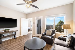 Condo, Multiple Beds, Balcony, Mountain View (Our Happy Place in Branson) | Living area | 42-inch flat-screen TV with digital channels