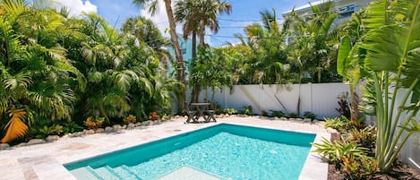 Piscine chauffée
