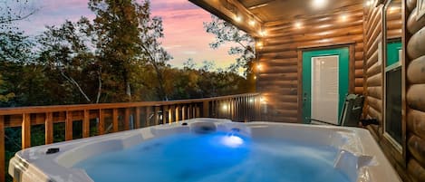 Bain à remous extérieur