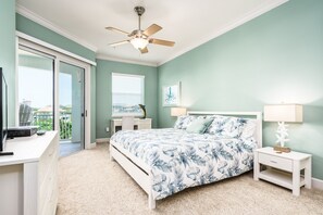 3 bedrooms, iron/ironing board, free WiFi, bed sheets - Ocean Breezes – 4th Floor Condo 242 with Ocean & Golf Views at Cinnamon Beach (Palm Coast)