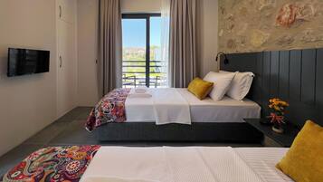 2 chambres, literie de qualité supérieure, minibar