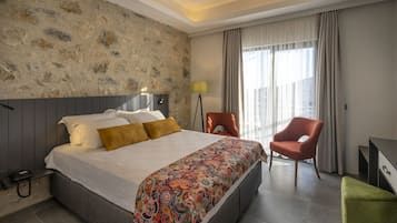 Premium bedding, minibar, in-room safe, rollaway beds