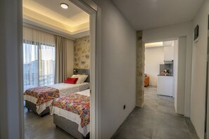 Family Suite | Premium bedding, minibar, in-room safe, rollaway beds - Dadya Bora Hotel (Datça)