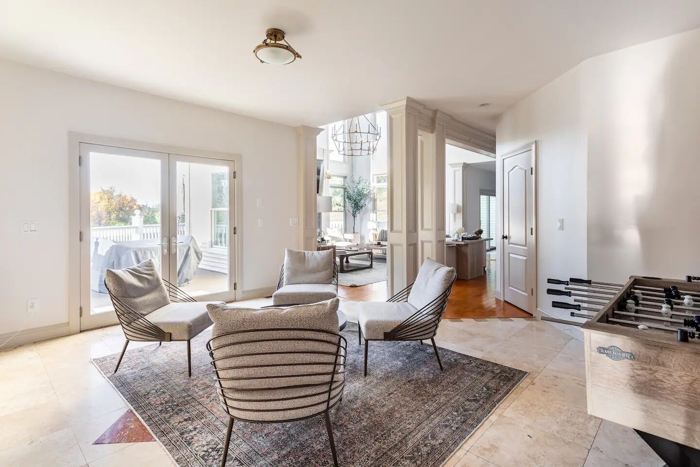 Vue depuis l’hébergement