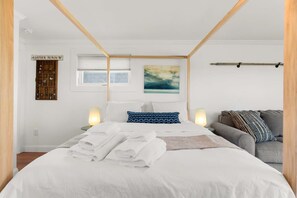 1 bedroom, desk, iron/ironing board, WiFi - "The Surf" | Ocean & Marsh Views | Rooftop Deck (Rye)