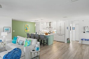 TV, caminetto, studio, stampante