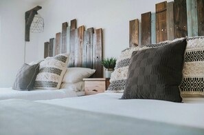 3 多间卧室、旅行婴儿床、免费 WiFi、床单