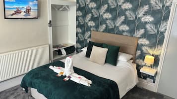 Grand Double Room | Egyptian cotton sheets, premium bedding, memory foam beds