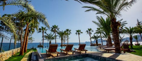 Seasonal outdoor pool