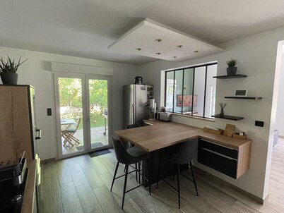 Beautiful modern villa with swimming pool - Drôme