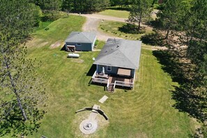 Exterior - Quaint Year Round Cabin with Access to Lake Minnewawa. (McGregor)