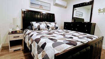 1 chambre, bureau, chambres insonorisées, fer et planche à repasser