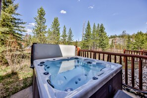 Idromassaggio all'aperto