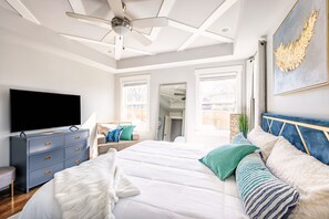 4 chambres, fer et planche à repasser, Wi-Fi, draps fournis