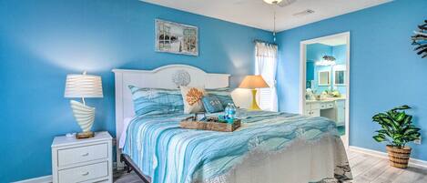 4 Schlafzimmer, Schreibtisch, Bügeleisen/Bügelbrett, Reisekinderbett