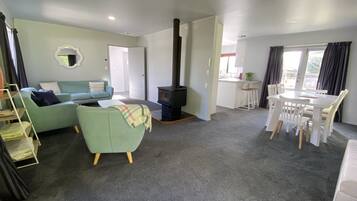 Cottage, 5 Bedrooms, Kitchen, Garden Area | Living area | 40-inch flat-screen TV with cable channels, TV