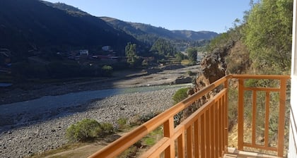 Acogedor Hab. Desayuno + Vista al rio y Montañas