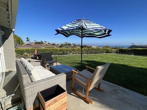 Terrace/patio - Ocean View House, walk to the beach! (San Clemente)