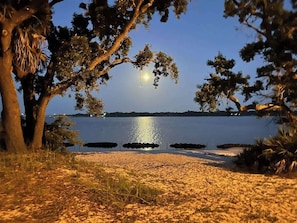 ビーチの近く、サンラウンジャー、ビーチタオル