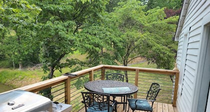 Escape to the NC Mountainside and stay in this cozy farmhouse
