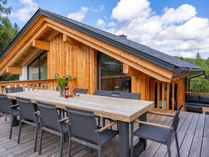 Outdoor dining - Lovely Chalet with sauna, near the ski slope (Turracher Höhe)