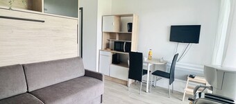 Studio with Terrace and Parking, Pets Allowed, Near Thermal Baths