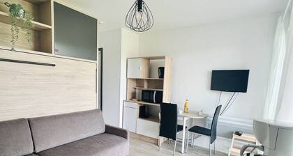 Studio with Terrace and Parking, Pets Allowed, Near Thermal Baths